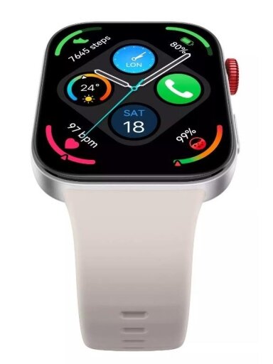 Išmanusis laikrodis Huawei Fit 3, balta/sidabro