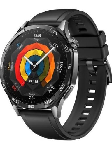 Išmanusis laikrodis Huawei GT5 55020DKM, juoda