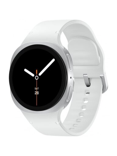Išmanusis laikrodis Samsung Galaxy Watch 8 BT 40mm, sidabro