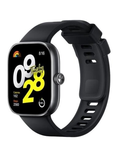 Išmanusis laikrodis Xiaomi Redmi Watch 4, juoda
