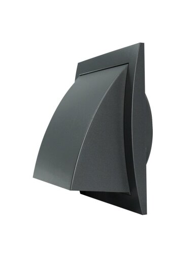 Išorinės ventiliacijos grotelės EUROPLAST ND10FVA, antracito