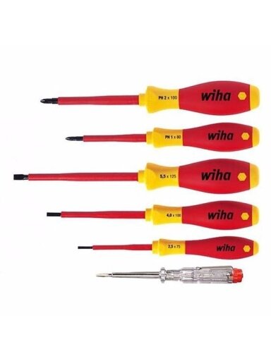 IŠPARDAVIMAS! Atsuktuvų elektrikui rinkinys WIHA SoftFinish Phillips (6 vnt.) IŠPARDAVIMAS! Atsuktuvų elektrikui rinkinys WIHA SoftFinish Phillips (6 vnt.)