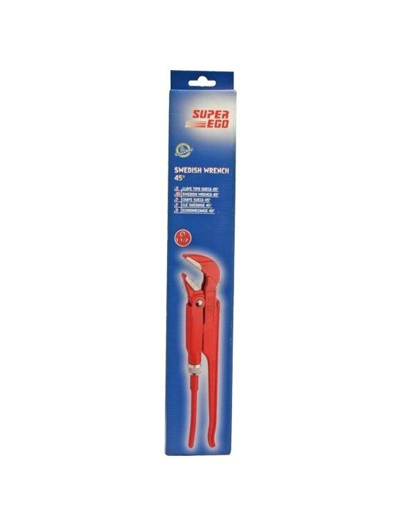 IŠPARDAVIMAS! Vamzdinis raktas Super Ego 45º 1.1/2" (426 mm) 2
