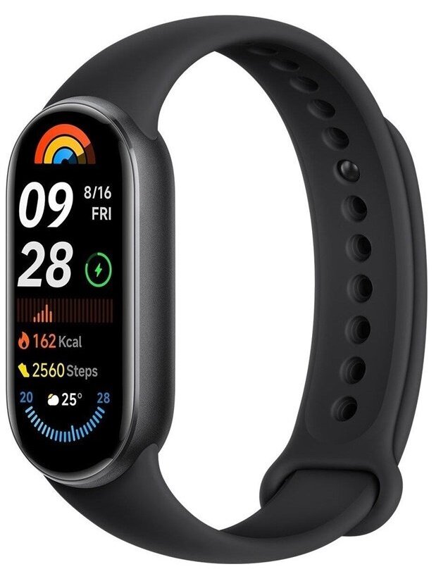 Išmanioji apyrankė Xiaomi Band 9 BHR8337GL, juoda Išmanioji apyrankė Xiaomi Band 9 BHR8337GL, juoda