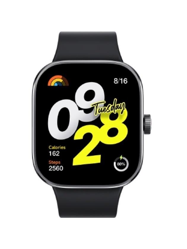 Išmanusis laikrodis Xiaomi Redmi Watch 4, juoda 1