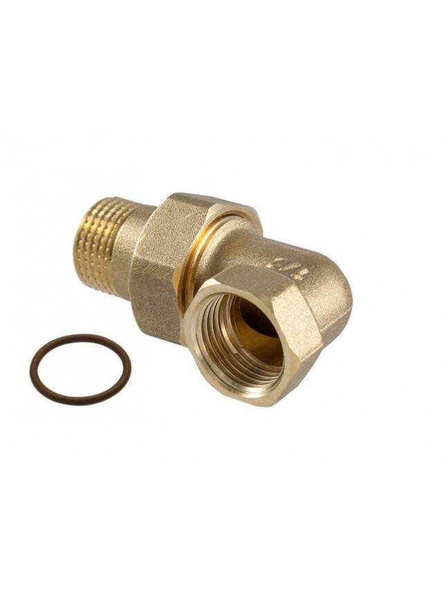 Išardoma alkūnė 235OR, 1/2", vidin./išor. sriegis Išardoma alkūnė 235OR, 1/2", vidin./išor. sriegis