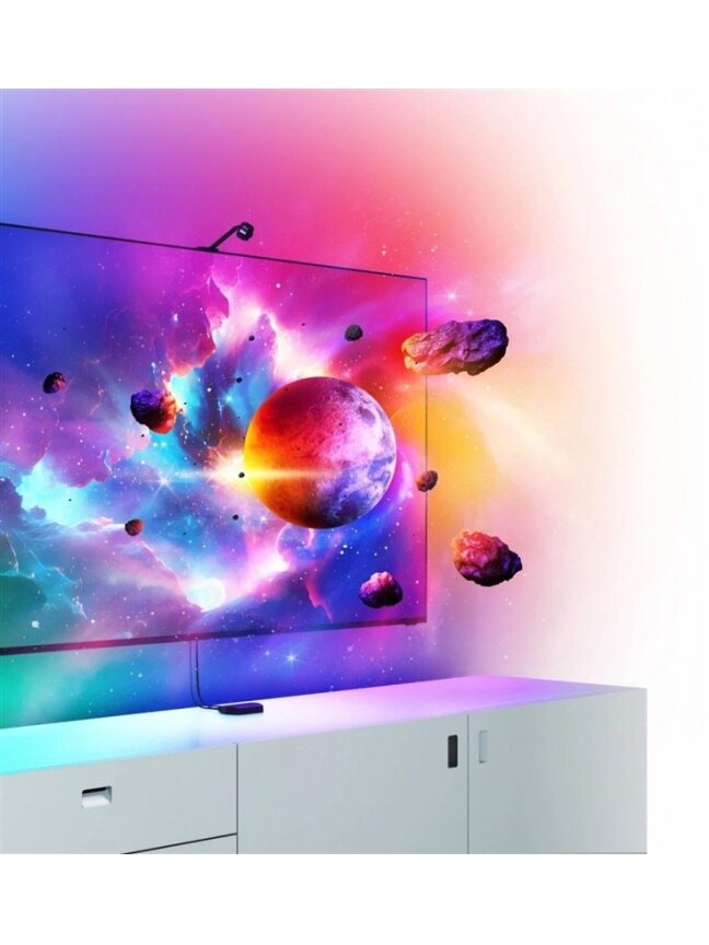 Išmanioji apšvietimo sistema Nanoleaf Kit + 4D iki 65" 1 Išmanioji apšvietimo sistema Nanoleaf Kit + 4D iki 65" 1