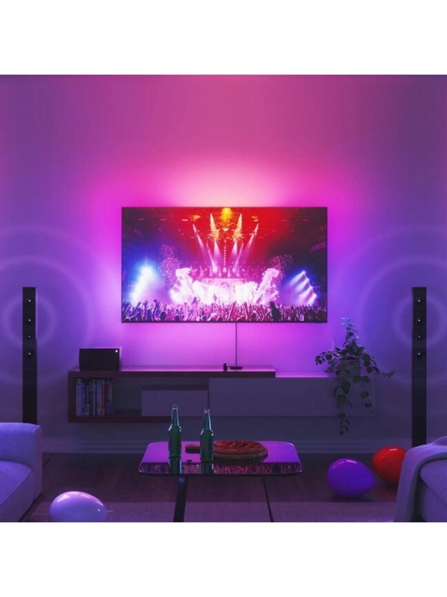 Išmanioji apšvietimo sistema Nanoleaf Kit + 4D iki 65" 2