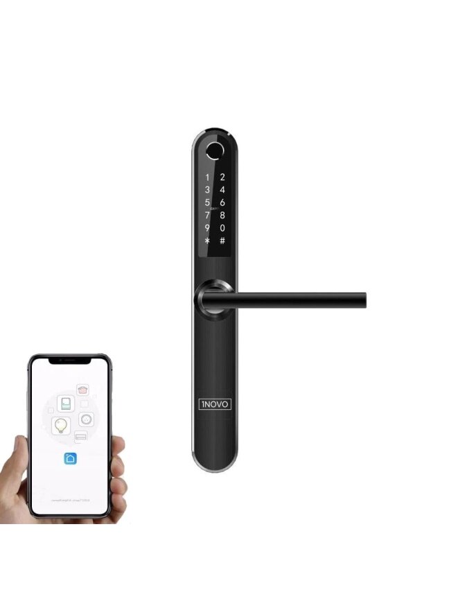 Išmanioji durų rankena iNOVO (Waterproof IP55) Bluetooth Išmanioji durų rankena iNOVO (Waterproof IP55) Bluetooth