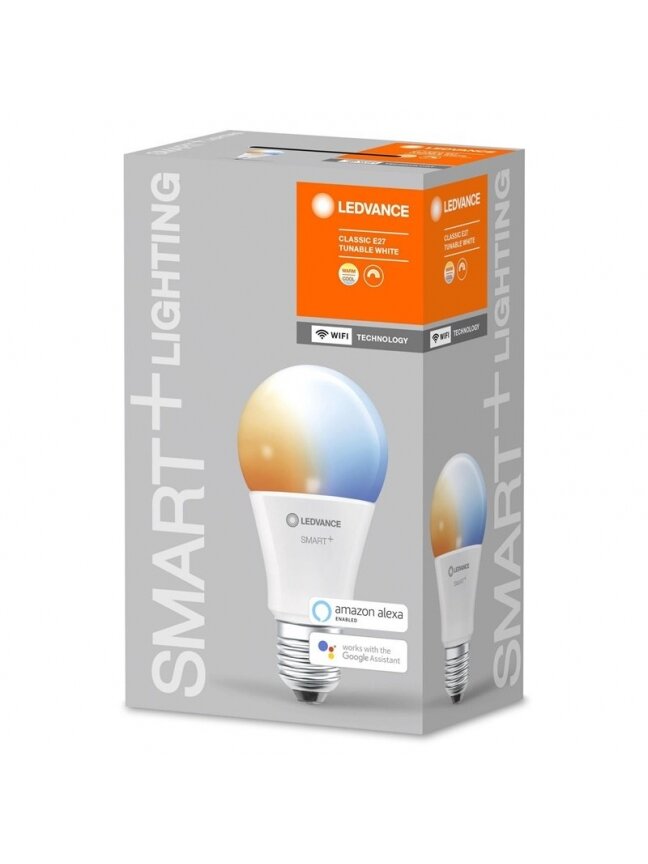 Išmanioji LED lempa SMART WIFI, A60, 9W, E27, 806lm, TW 2 Išmanioji LED lempa SMART WIFI, A60, 9W, E27, 806lm, TW 2