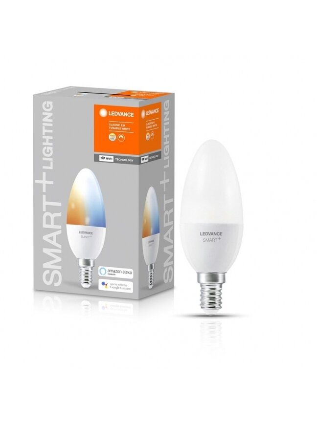 Išmanioji LED lempa SMART WIFI, B38, 5W, E14, 470lm, TW 1 Išmanioji LED lempa SMART WIFI, B38, 5W, E14, 470lm, TW 1