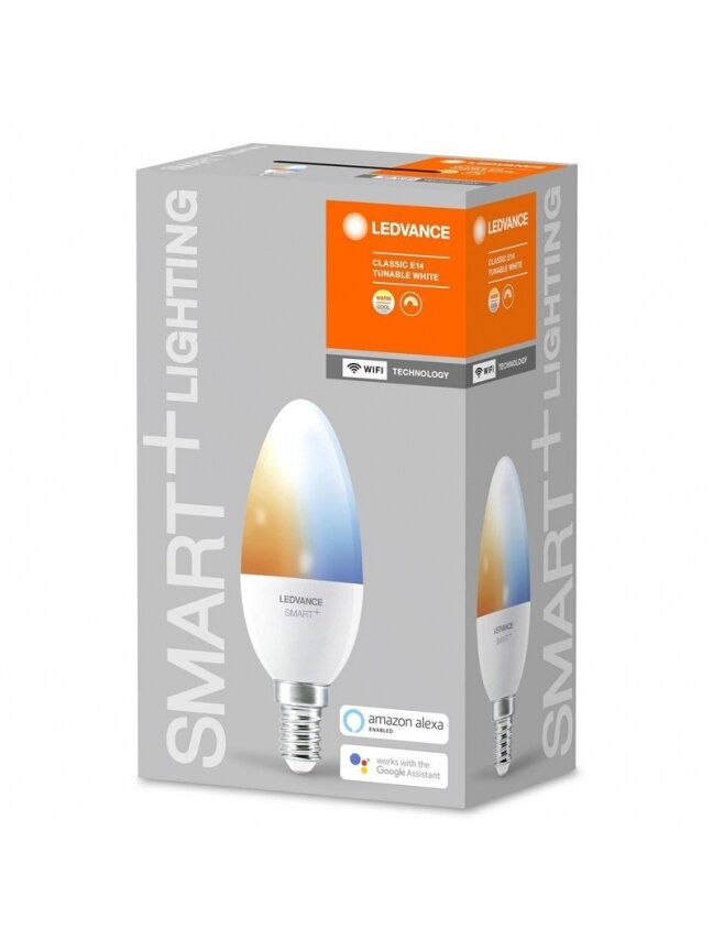Išmanioji LED lempa SMART WIFI, B38, 5W, E14, 470lm, TW 2 Išmanioji LED lempa SMART WIFI, B38, 5W, E14, 470lm, TW 2