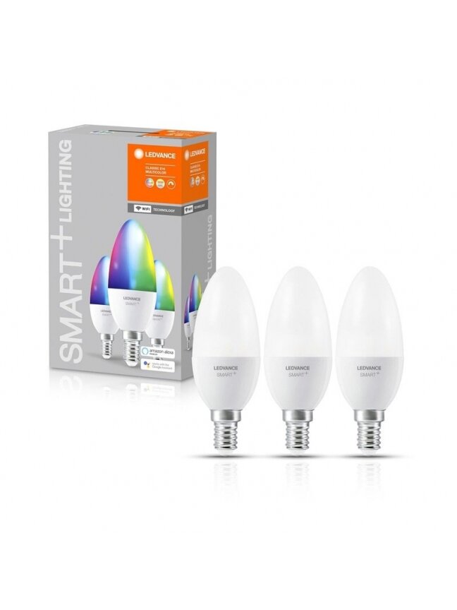 Išmanioji LED lempa SMART WIFI, B38, 5W, E14, 470lm,RGBX3VNT 1 Išmanioji LED lempa SMART WIFI, B38, 5W, E14, 470lm,RGBX3VNT 1