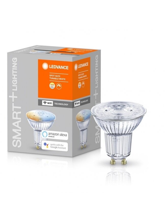 Išmanioji LED lempa SMART WIFI, GU10, 5W, 350lm, TW 1 Išmanioji LED lempa SMART WIFI, GU10, 5W, 350lm, TW 1