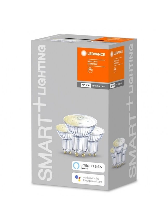 Išmanioji LED lempa SMART WIFI, GU10, 5W, 350lm,dimX3VNT 1 Išmanioji LED lempa SMART WIFI, GU10, 5W, 350lm,dimX3VNT 1