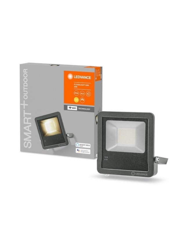 Išmanus prožektorius LED WIFI 50W 5000lm IP65 dimeriuojamas 1