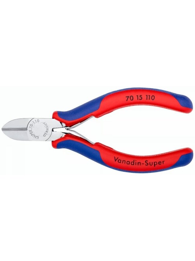 ⬡ Įstrižinio pjovimo replės 110 mm KNIPEX (7015110, KNIPEX) ⬡ Įstrižinio pjovimo replės 110 mm KNIPEX (7015110, KNIPEX)
