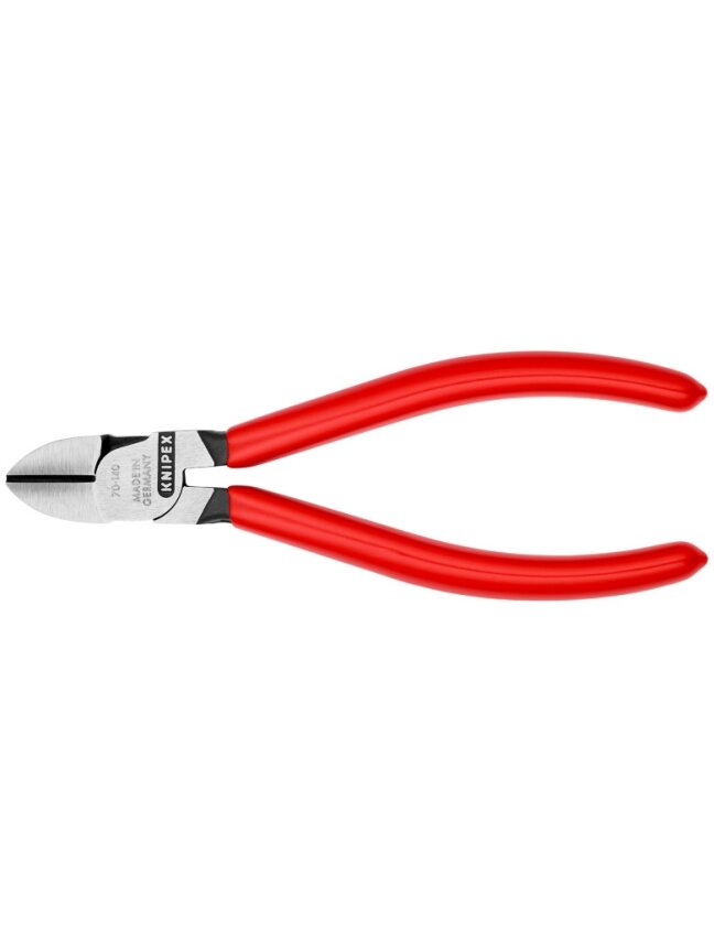 ⬡ Įstrižinio pjovimo replės 140 mm (7001140, KNIPEX) ⬡ Įstrižinio pjovimo replės 140 mm (7001140, KNIPEX)