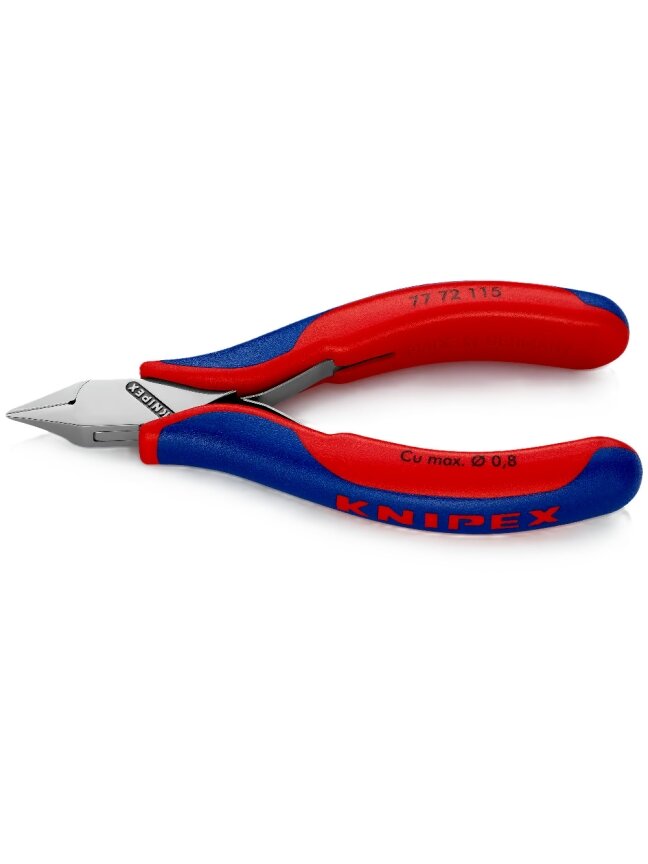 ⬡ Įstrižinio pjovimo replės elektronikai 115 mm ESD KNIPEX (7772115, KNIPEX) ⬡ Įstrižinio pjovimo replės elektronikai 115 mm ESD KNIPEX (7772115, KNIPEX)