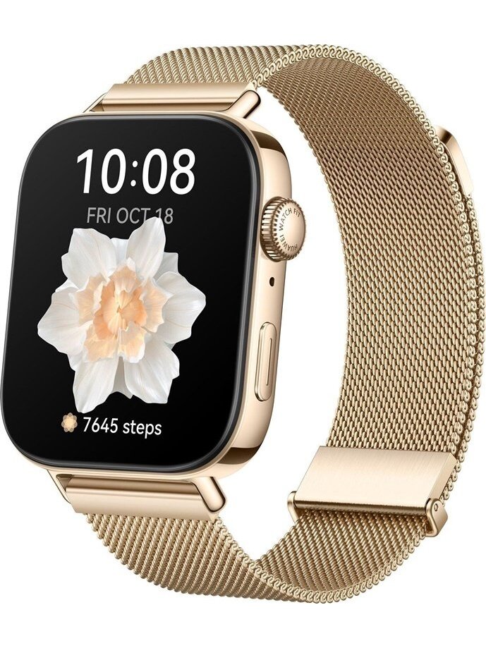 Išmanusis laikrodis Huawei Fit 3, aukso