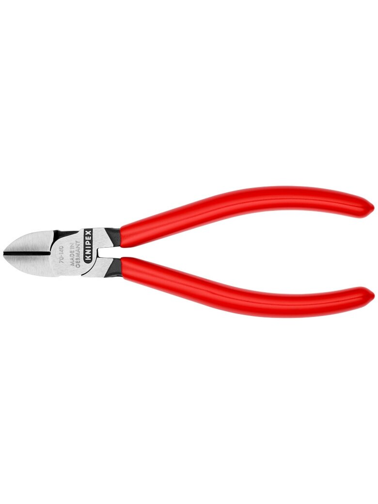 ⬡ Įstrižinio pjovimo replės 140 mm (7001140, KNIPEX) ⬡ Įstrižinio pjovimo replės 140 mm (7001140, KNIPEX)