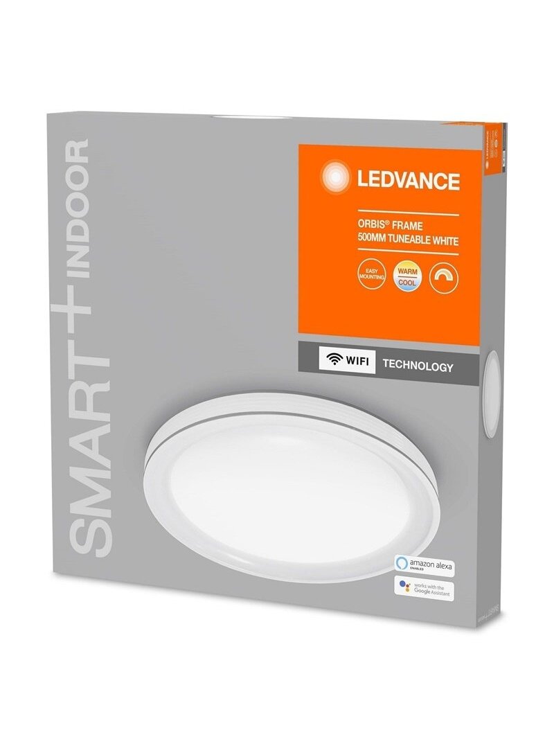Išmanus lubinis LED šviestuvas SMART WIFI ORBIS D500 34W TW 2 Išmanus lubinis LED šviestuvas SMART WIFI ORBIS D500 34W TW 2
