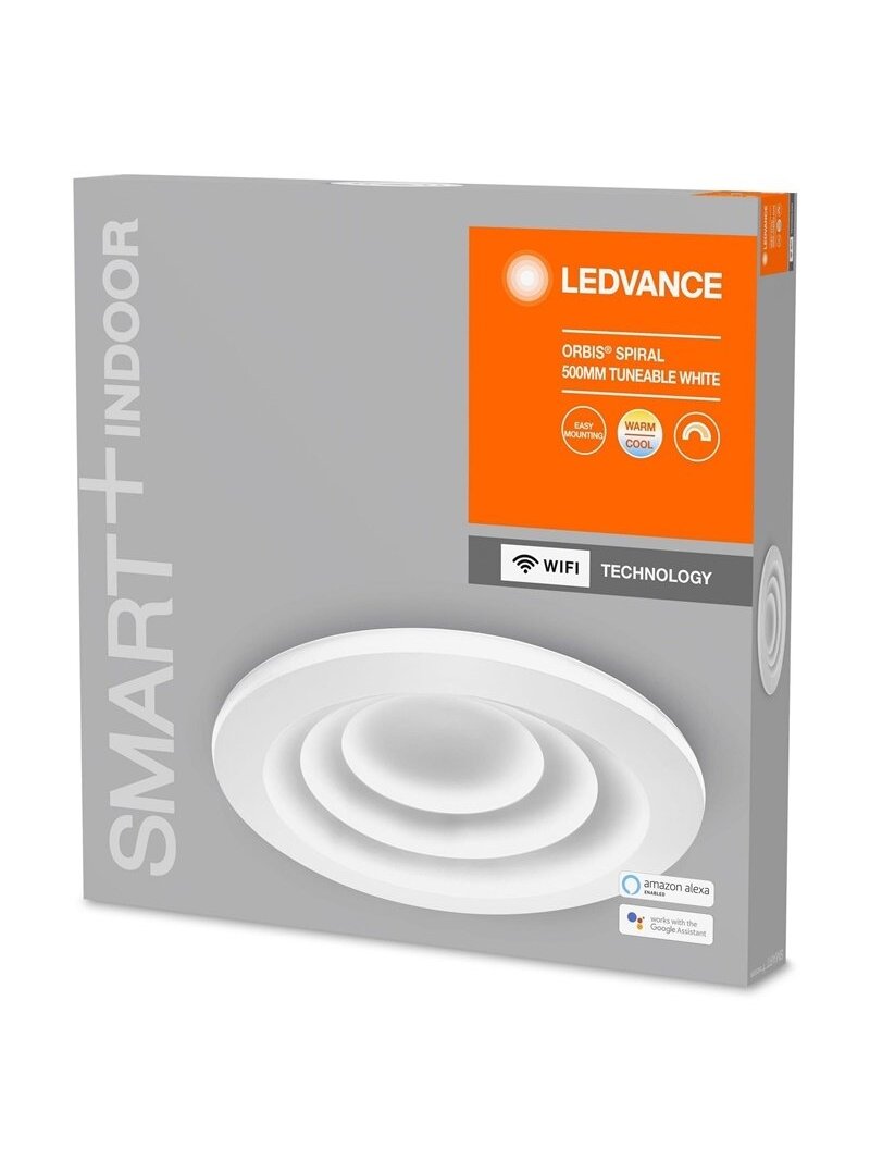 Išmanus lubinis LED šviestuvas SMART WIFI ORBIS D500 40W TW 2