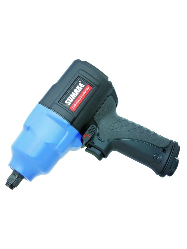 ⬡ Itin galingas pneumatinis smūginis veržliasukis 1/2" (STC555, SUMAKE) ⬡ Itin galingas pneumatinis smūginis veržliasukis 1/2" (STC555, SUMAKE)