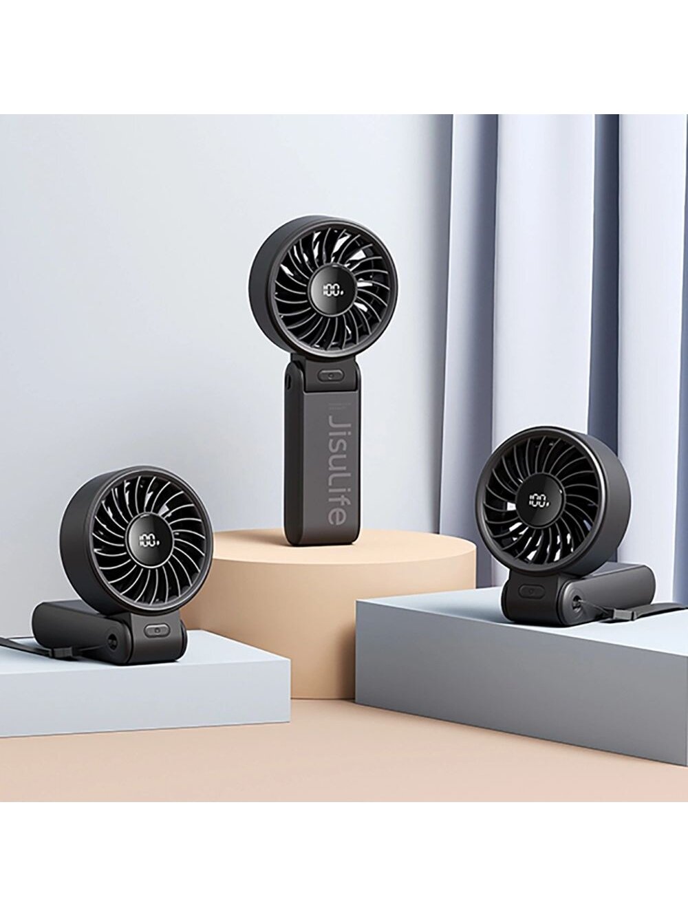 JisuLife Handheld Fan 7 Black 2