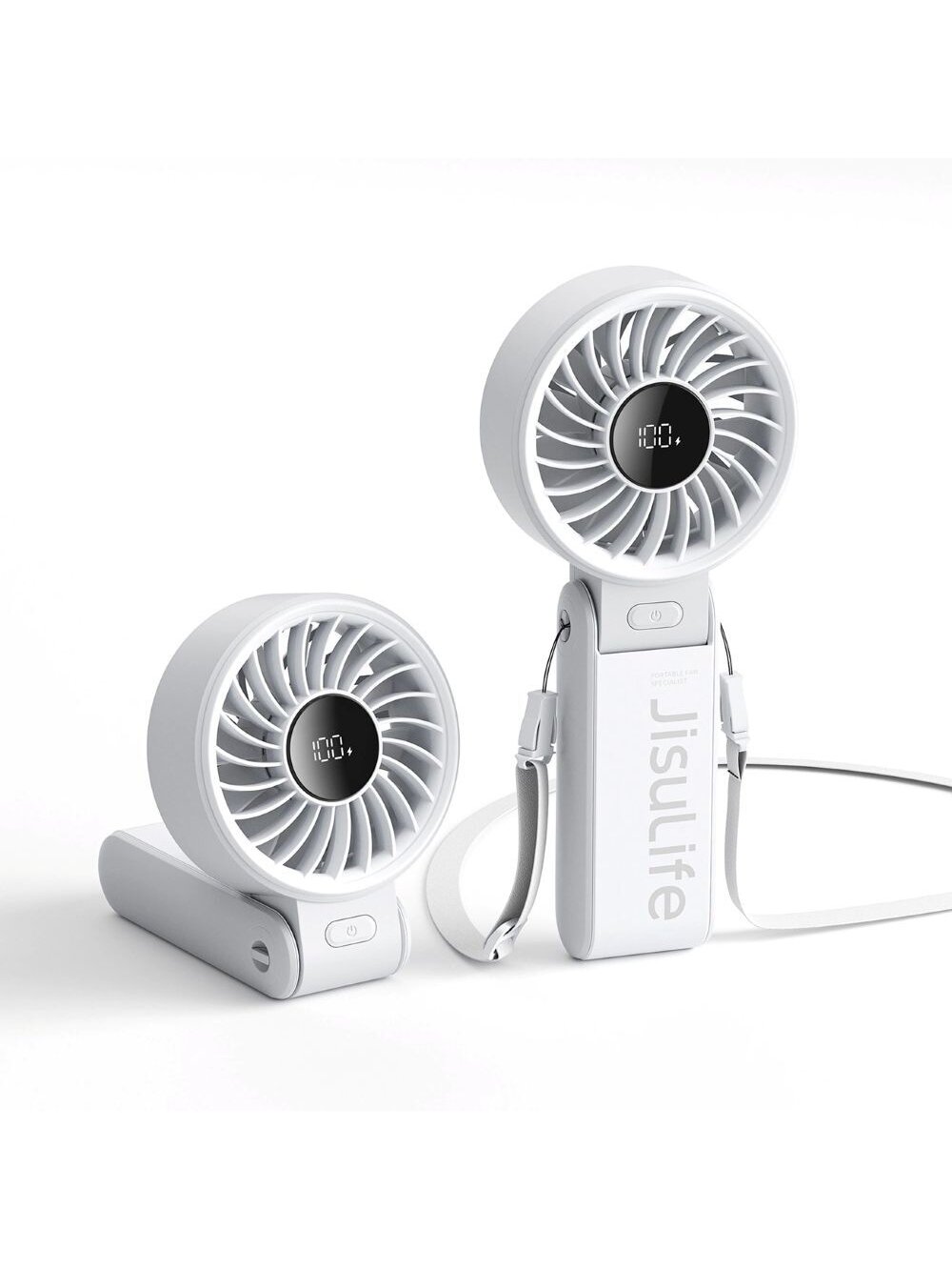 JisuLife Handheld Fan 7 Grey 2