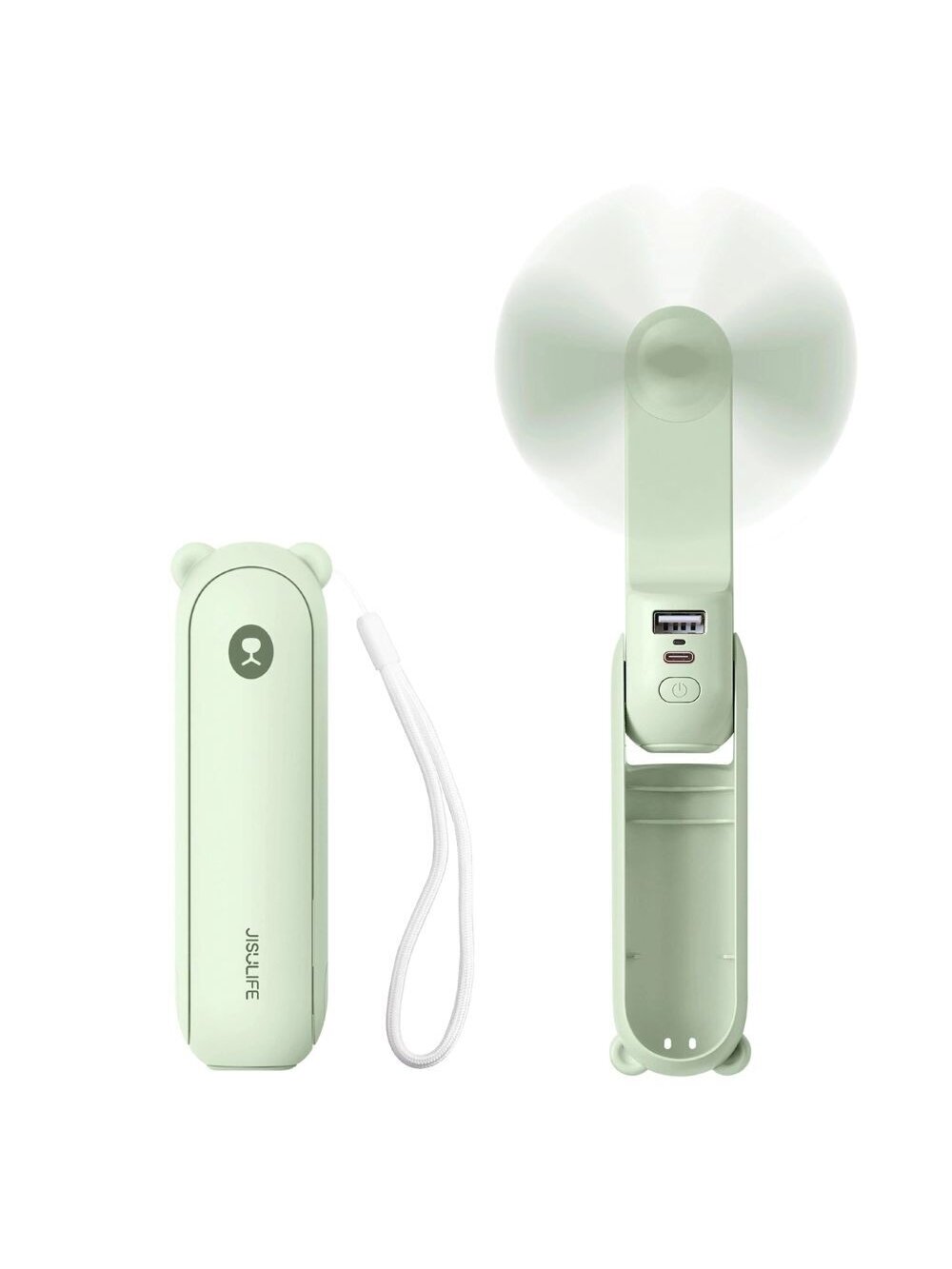 JisuLife Handheld Fan 8 Plus Green 6