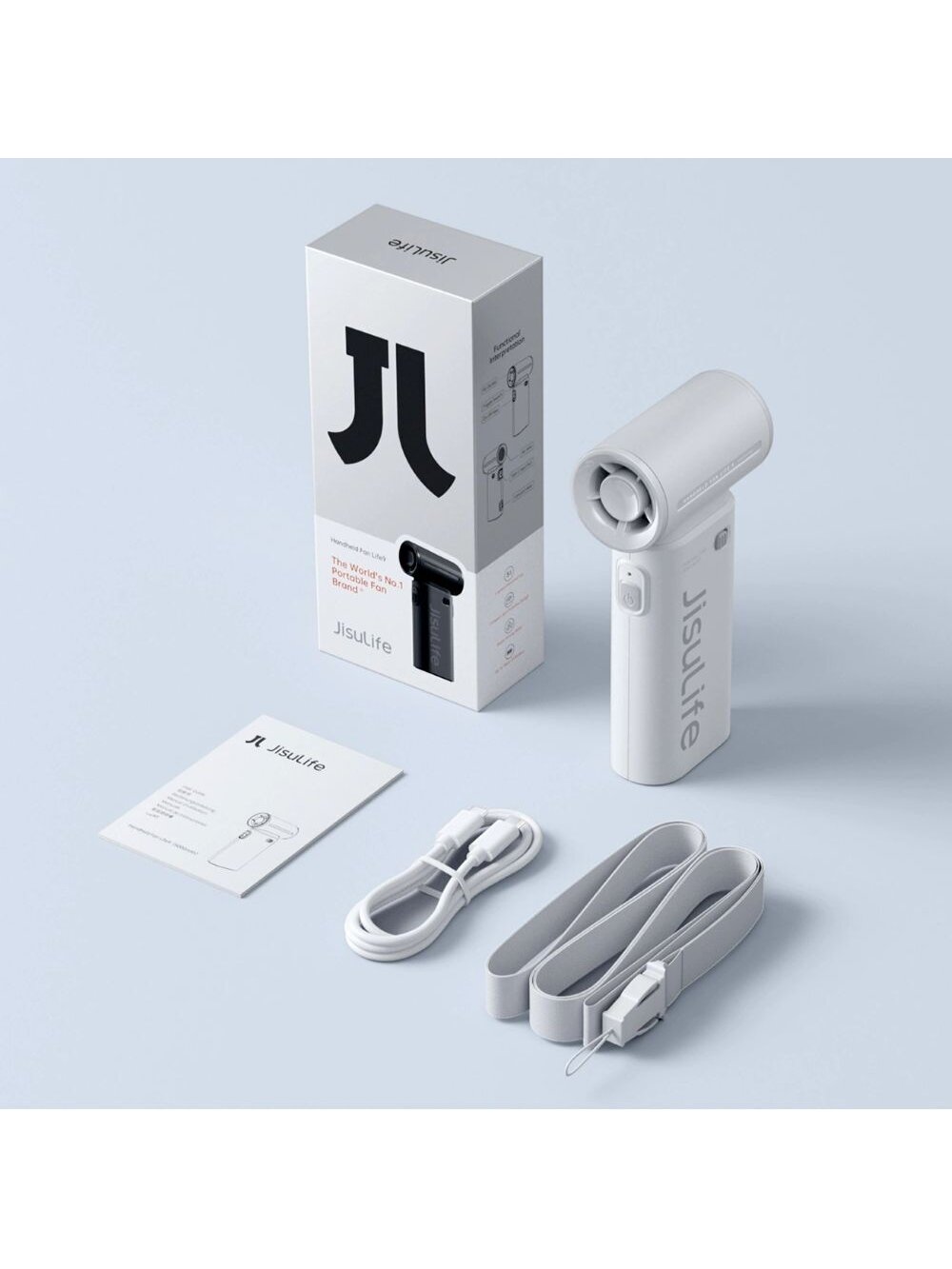 Rankinis ventiliatorius JisuLife Fan 9 Pilkas 1