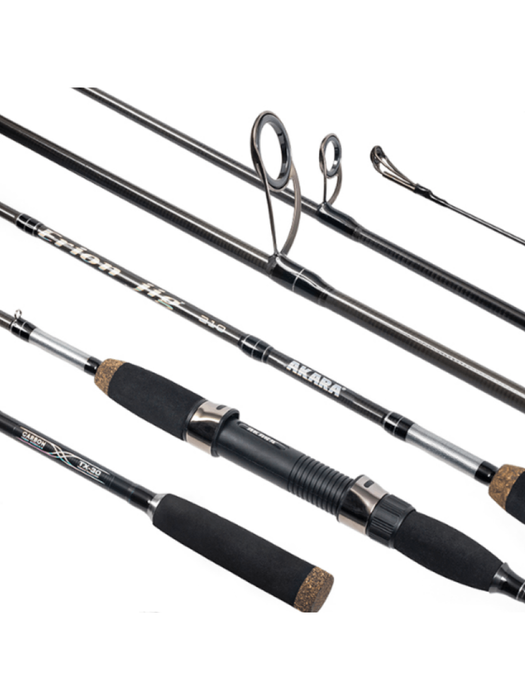 Jigo Spiningas AKARA Erion Jig TX-30 2-ų Dalių, Ilgis 210 cm Testas 2-8g. 2 Jigo Spiningas AKARA Erion Jig TX-30 2-ų Dalių, Ilgis 210 cm Testas 2-8g. 2