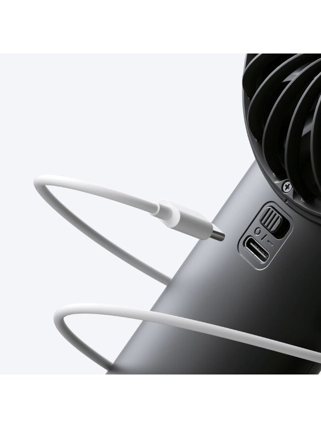 JisuLife Handheld Fan 4 Black 2