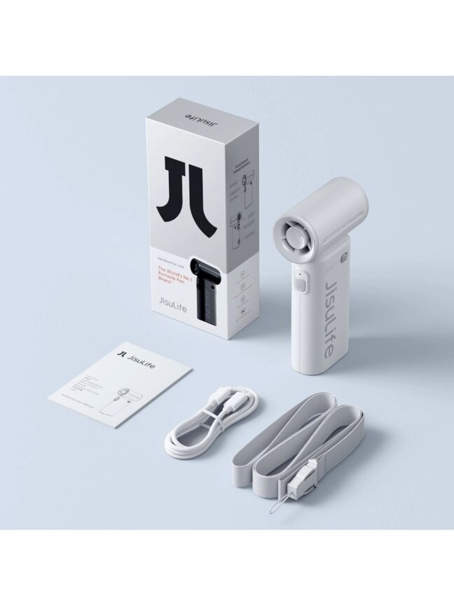 Rankinis ventiliatorius JisuLife Fan 9 Pilkas 1