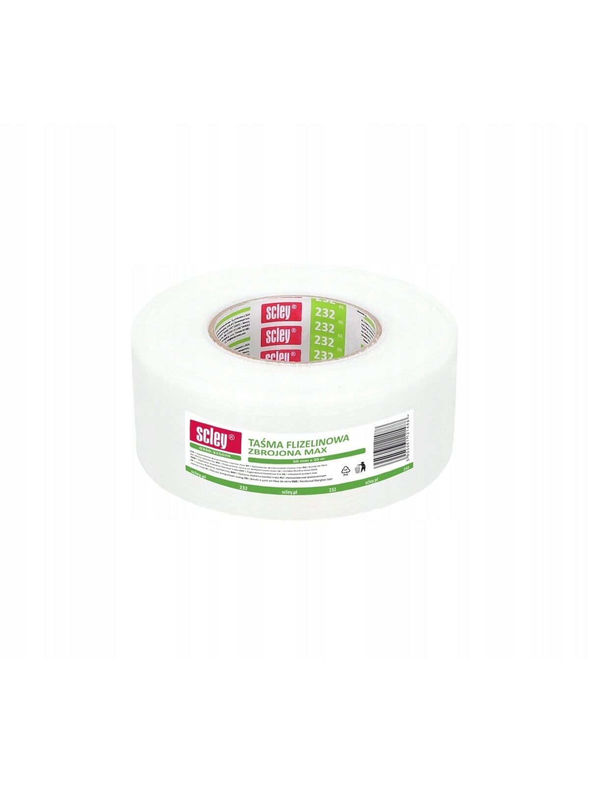 Juosta sujungimo flizelinė armuota siūlėms, Scley (serija 323) | 50 mm × 20 m