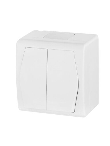 Jungiklis ELEKTRO-PLAST HERMES2, 2 klav., IP44