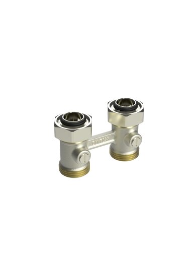 Jungimas rad. H 1/2", sistemos 3/4", tiesus, RLV-KB 1/2"