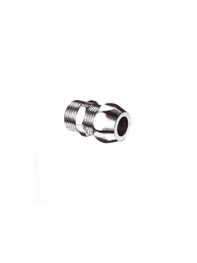 Jungtis su veržle, 1/2" išor. srieg, su 10 mm veržle