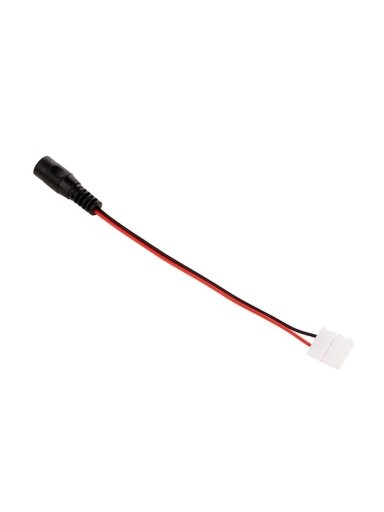 JUNGTIS UŽSPAUD LED 10MM 2KONT 2.1X5.5MM