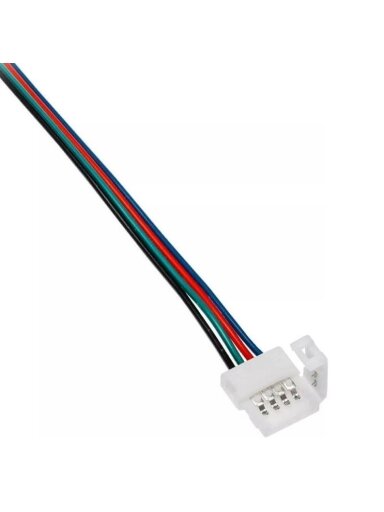 JUNGTIS UŽSPAUD LED RGBW 12MM 15CM