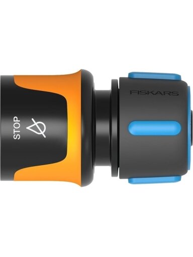 Jungtuvas su rankiniu vožtuvu Fiskars, Ø 13-15 mm