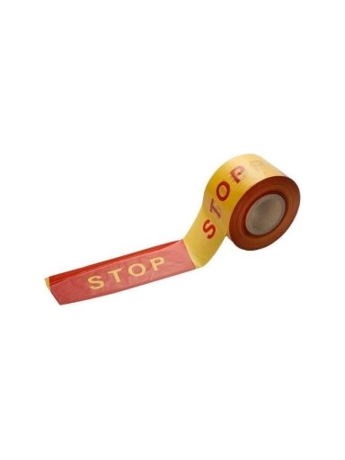 Juosta pavojingų zonų aptvėrimui "STOP" 0,10x500m