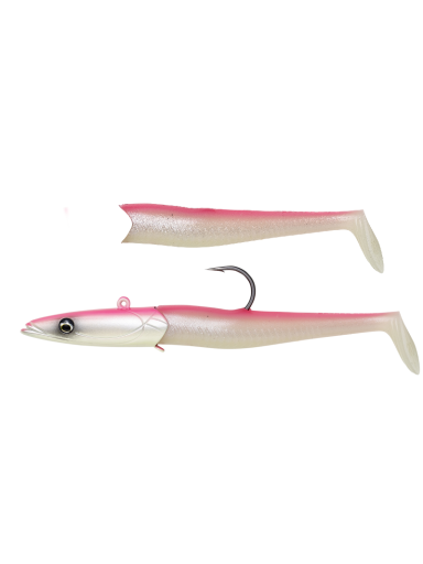Jūrinė Guma SG Sandeel 20cm 265g Pink Glow
