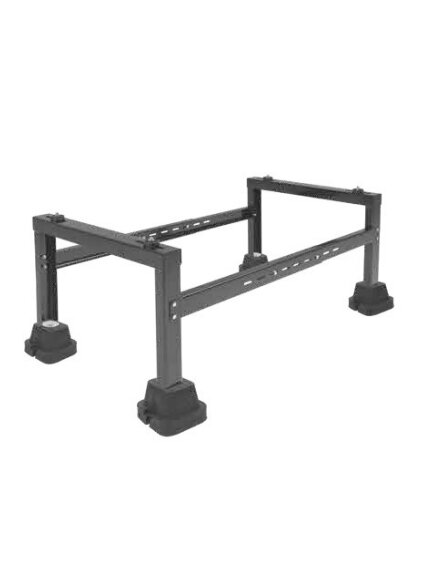 Juodas rėmas laikiklis lauko daliai 680-1050x520, H=456-465mm, iki 360kg