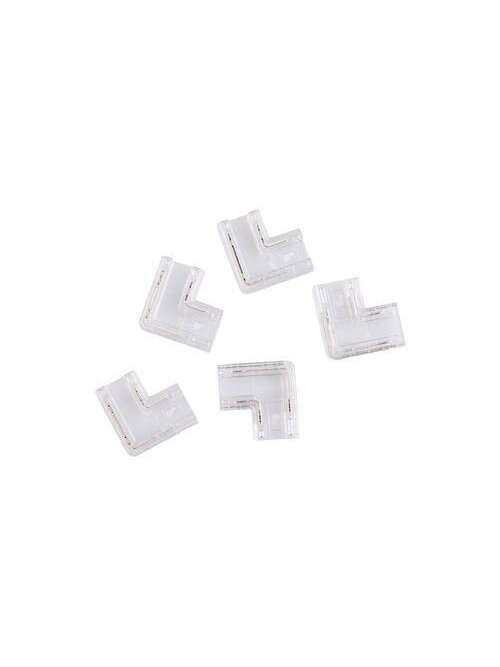 JUNGTIS KAMPINĖ LEMLUX LED JUOSTOS 8MM 5VNT JUNGTIS KAMPINĖ LEMLUX LED JUOSTOS 8MM 5VNT