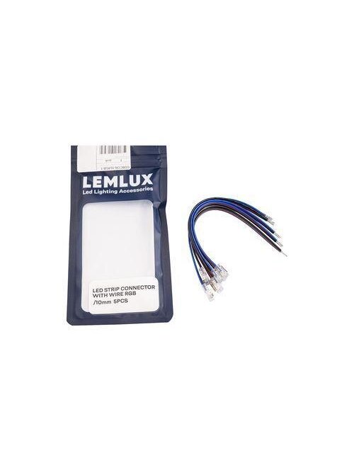 JUNGTIS LEMLUX LED JUOSTOS RGB 15CM LAIDU 5VNT 1