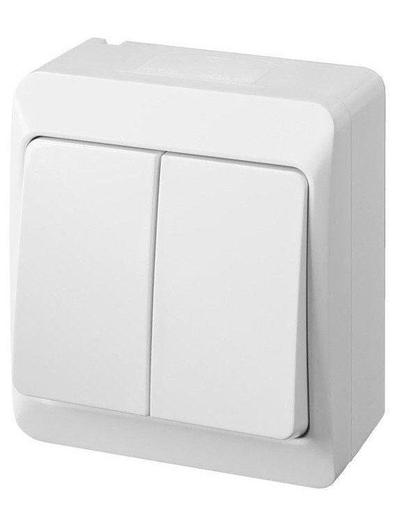 Jungiklis ELEKTRO-PLAST HERMES, 2 klav., IP44