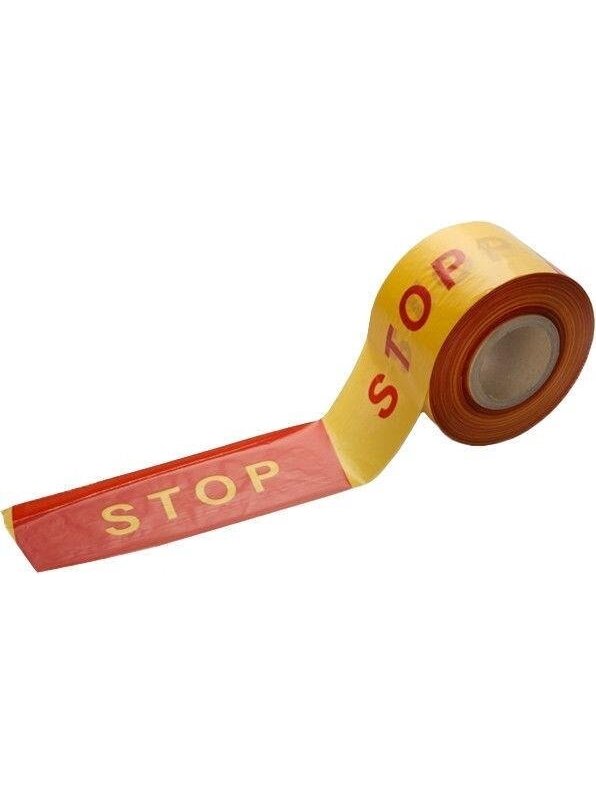 Juosta barjerinė "Stop", 0,1 x 100 m