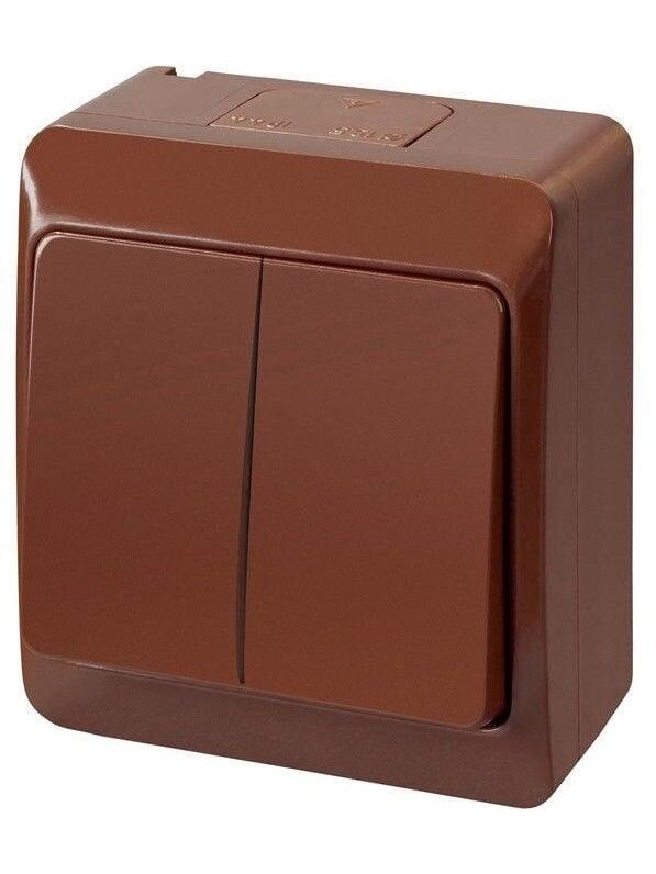 Jungiklis ELEKTRO-PLAST HERMES, 2 klav., IP44 Jungiklis ELEKTRO-PLAST HERMES, 2 klav., IP44